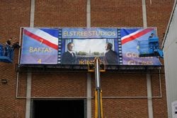 The Kings Speech Banner for Elstree Studios © Chris & Liz Clark